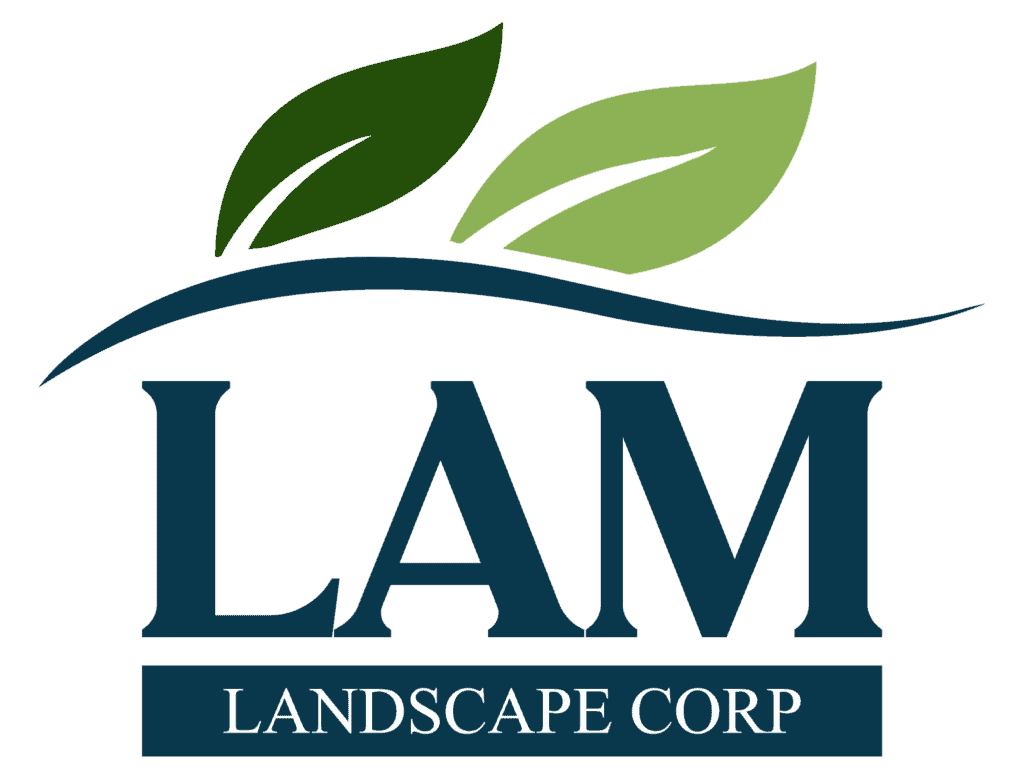 L A M LANDSCAPE CORP logo