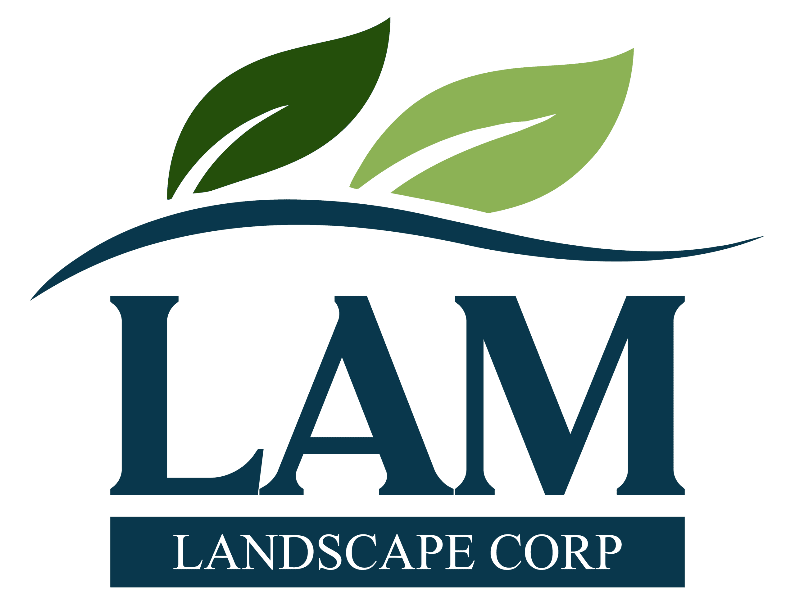 Professional landscape design and maintenance services by LAM Landscape Corp.